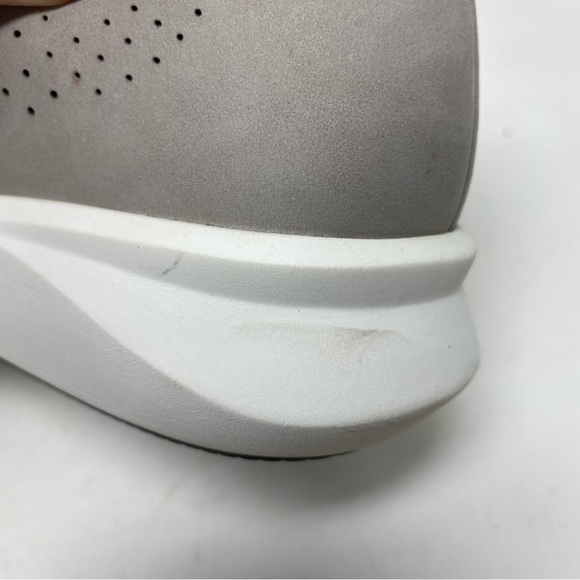 Clarks Un Rio Tie Stone Nubuck Sneakers 48716 - Picture 6 of 8